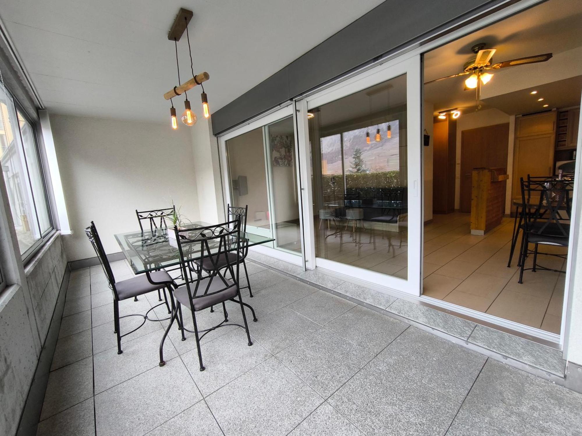 Superbe Studio A Saillon Les Bains Exterior photo